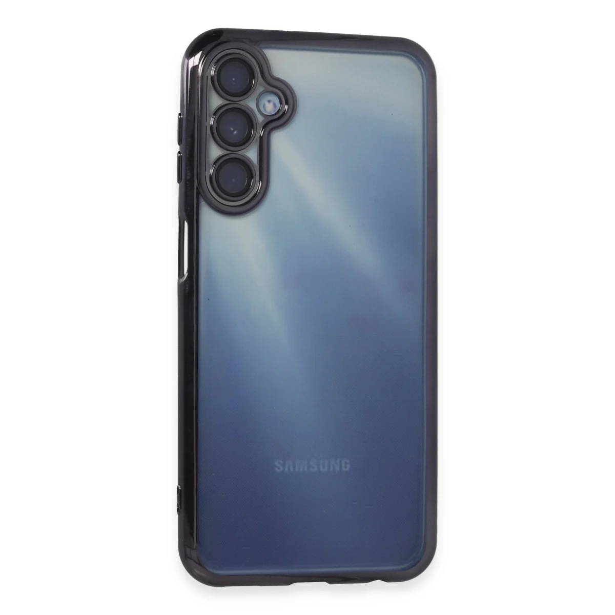 Galaxy A55 5G Razer Lens Silikon Kılıf - Mor ve Şık Koruma
