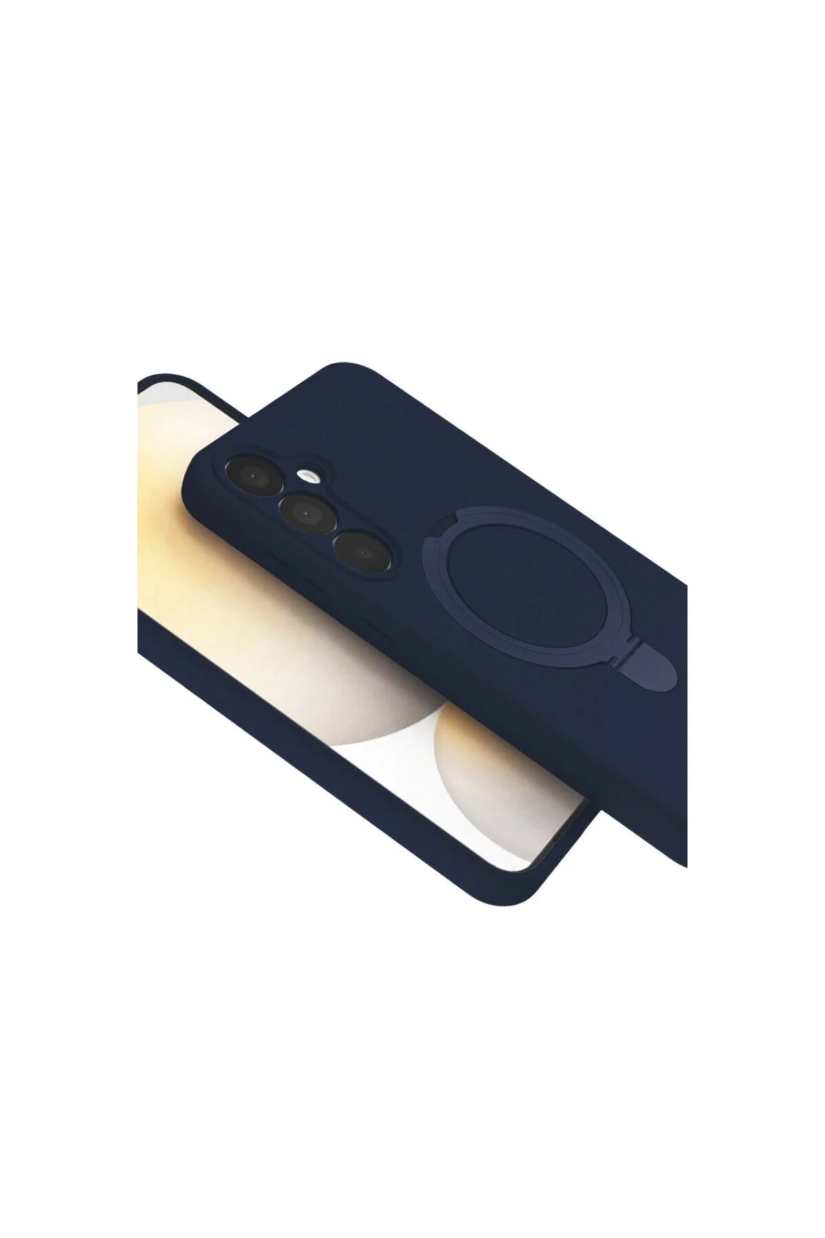 Galaxy A55 5g Regal Magsafe Standlı Kapak - Lacivert
