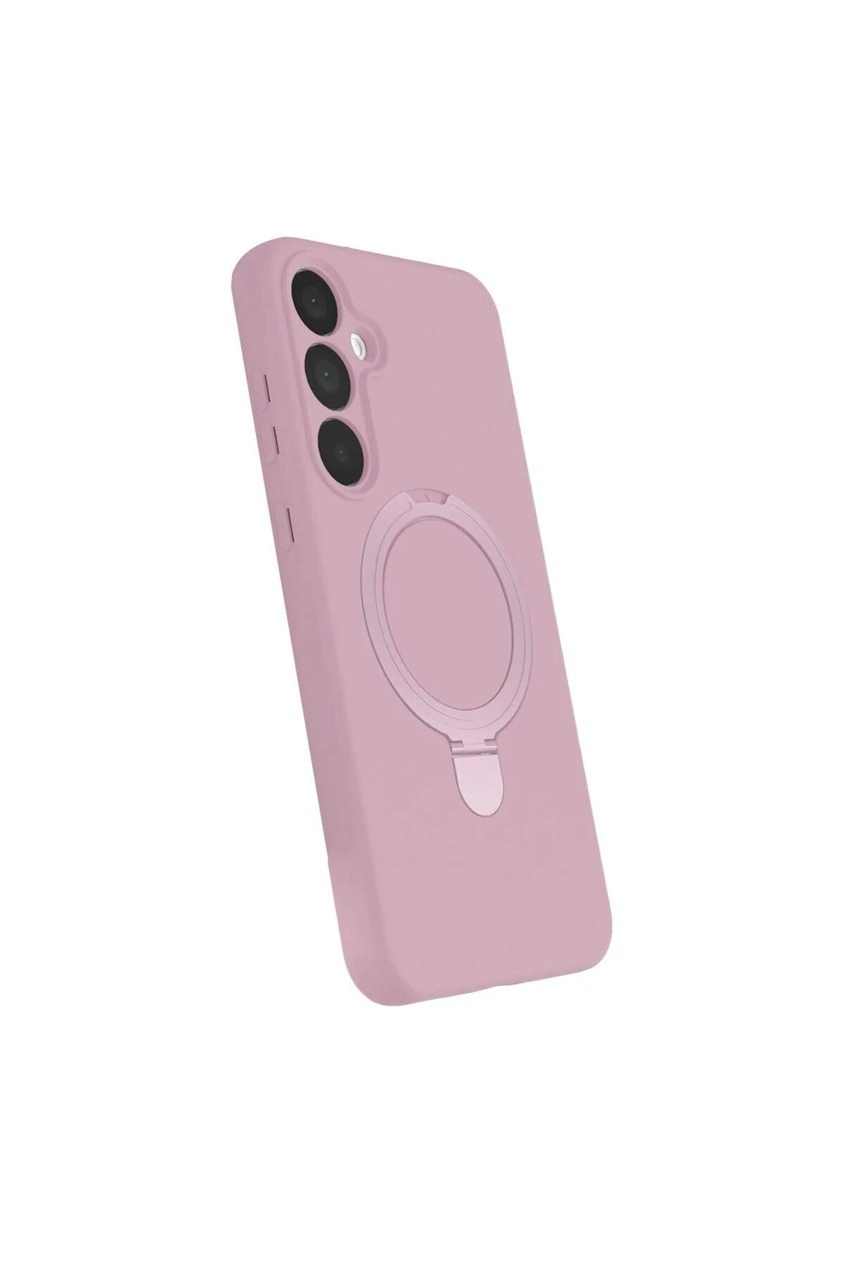Galaxy A55 5g Regal Magsafe Standlı Kapak - Açık Pembe Galaxy A55 5g Regal Magsafe Standlı Kapak - Açık Pembe
