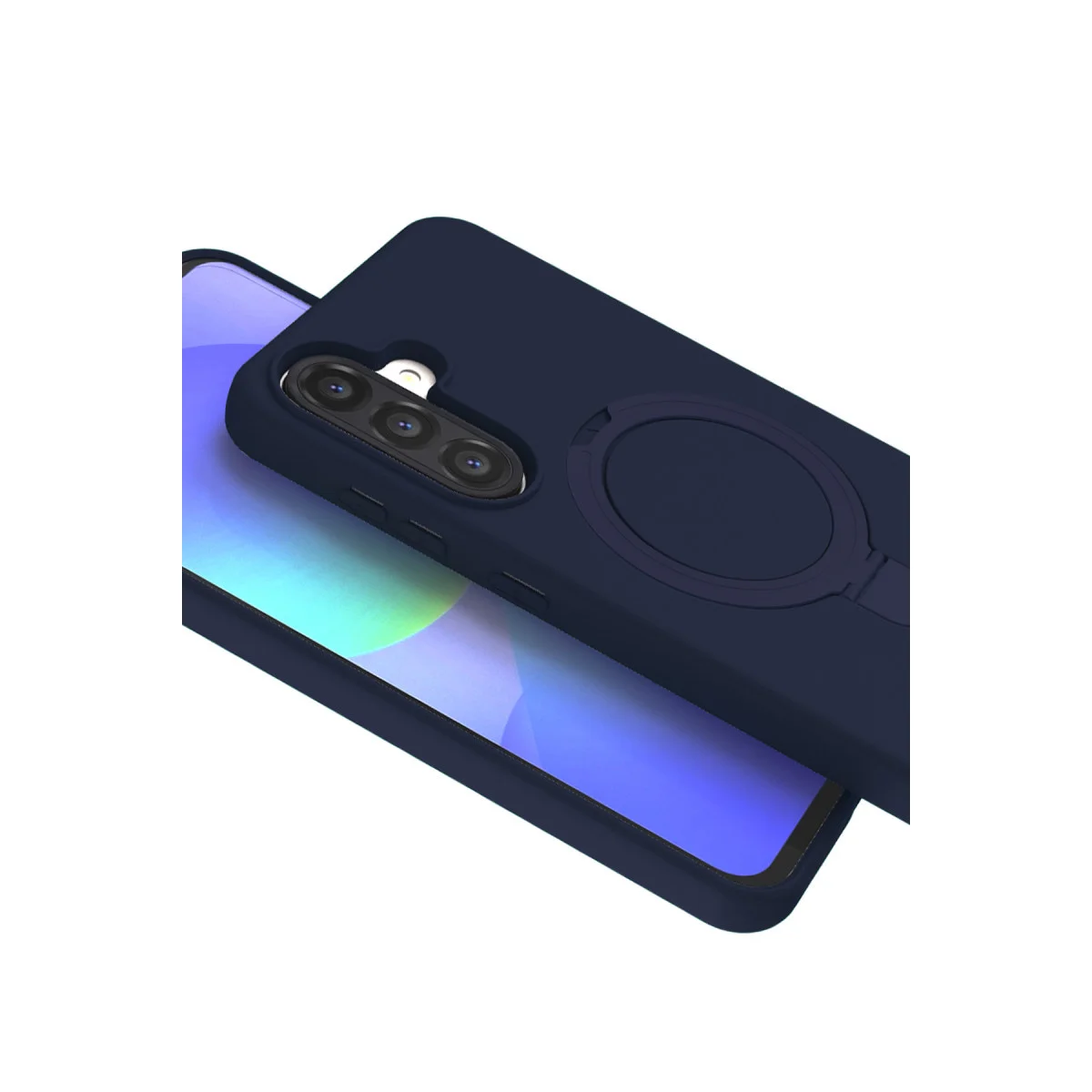 Galaxy A56 Regal Magsafe Standlı Kapak - Lacivert