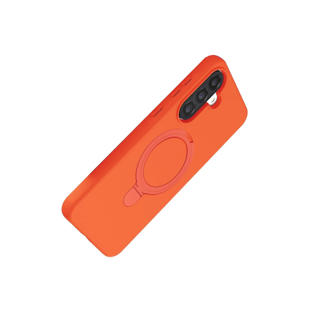 Galaxy A56 Regal Magsafe Standlı Kapak - Turuncu
