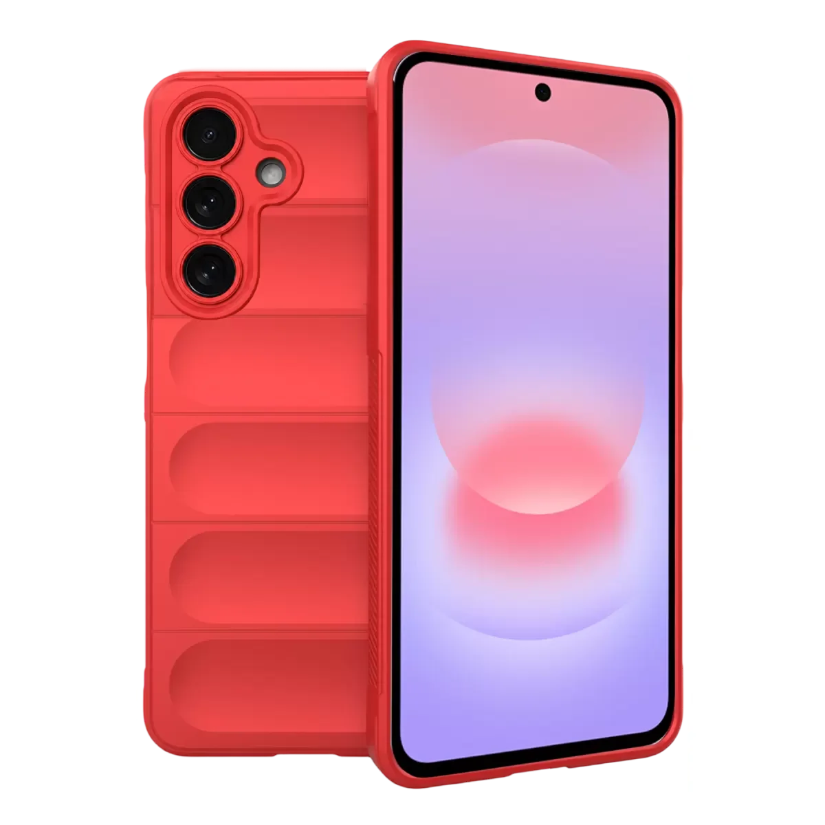 Galaxy A57 5G ile Uyumlu Optimum Silikon Kılıf - Kırmızı