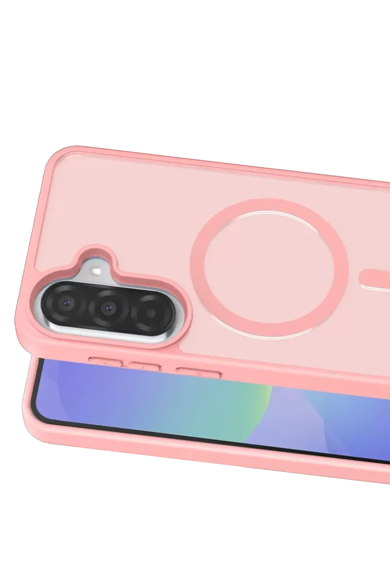 Galaxy A57 5G ile Uyumlu Jota MagSafe Kılıf - Pudra