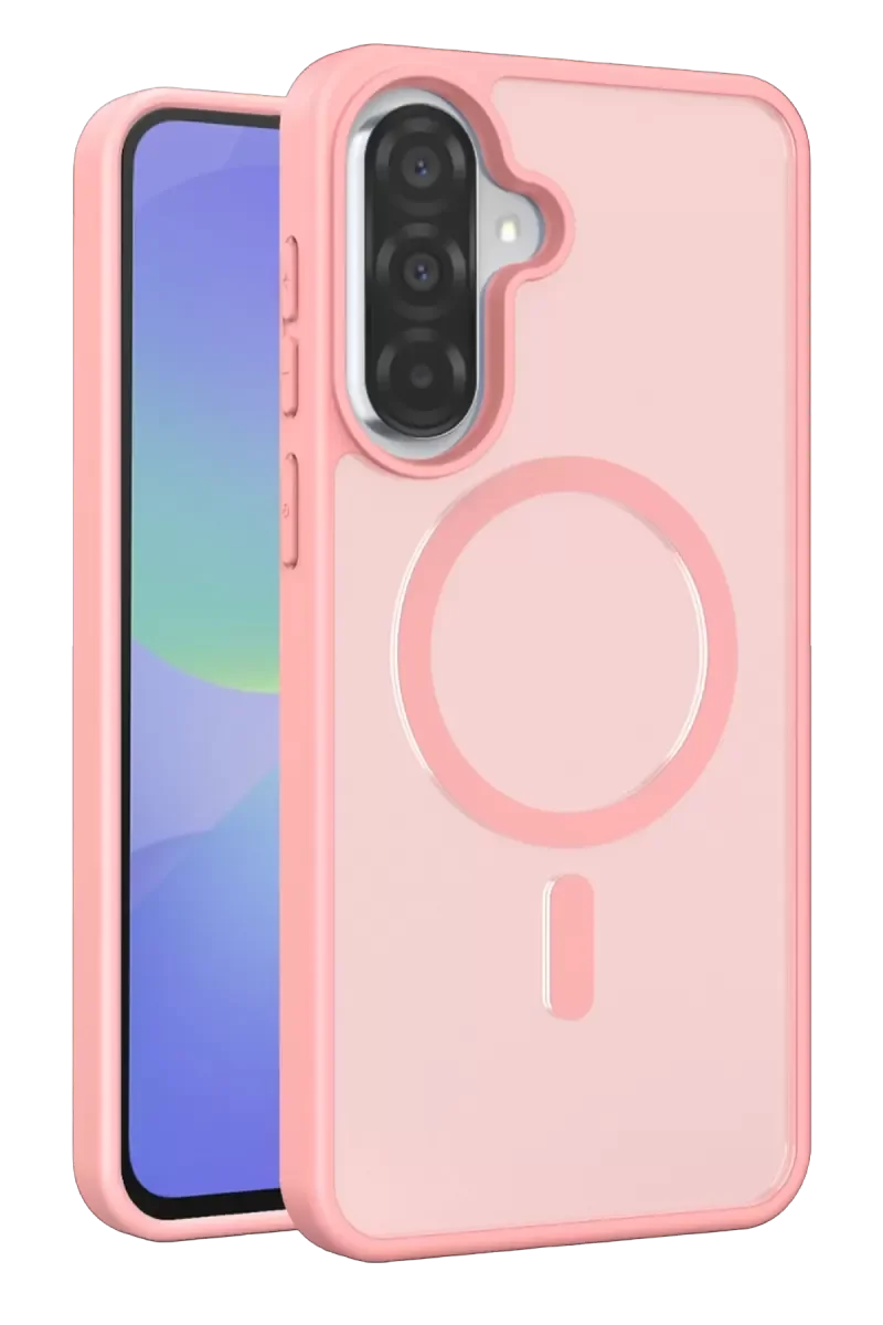 Galaxy A57 5G ile Uyumlu Jota MagSafe Kılıf - Pudra