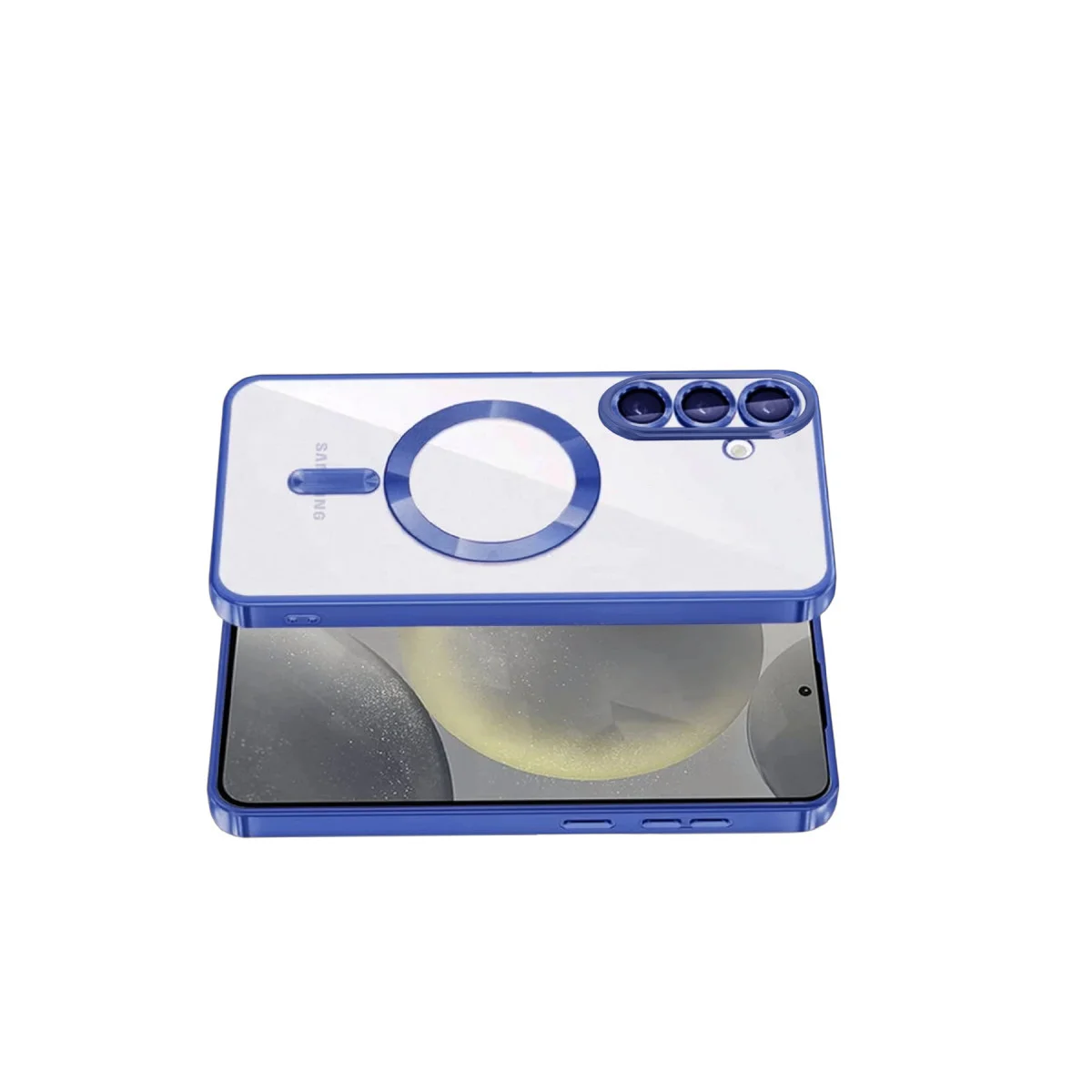 Galaxy A57 5G Kross Magneticsafe Kapak - MagSafe Uyumlu, Şeffaf ve Güvenli Kılıf
