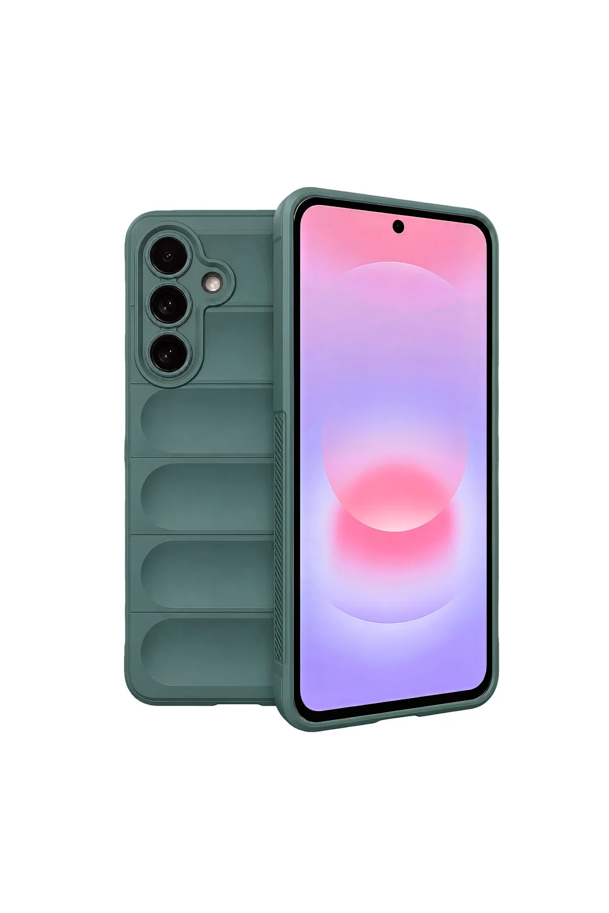 Galaxy A57 5G Optimum Silikon - Koyu Yeşil
