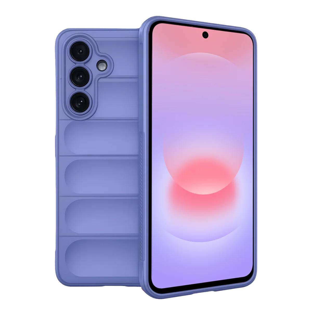 Galaxy A57 5G Optimum Silikon Kılıf - Lila ve Mükemmel Koruma
