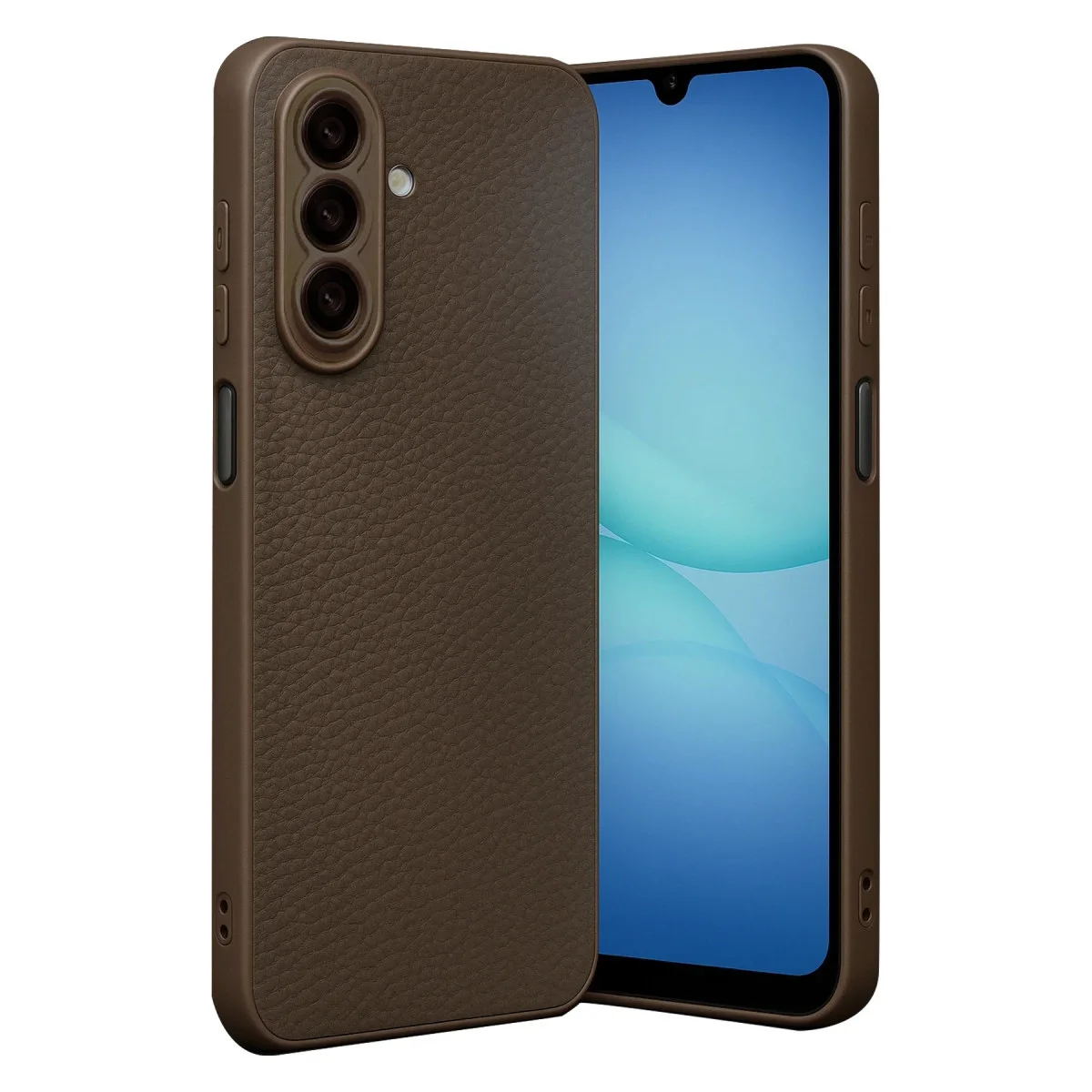 Galaxy A57 5G Thermax Silikon Kılıf - Kahverengi Koruma ve Şıklık Bir Arada