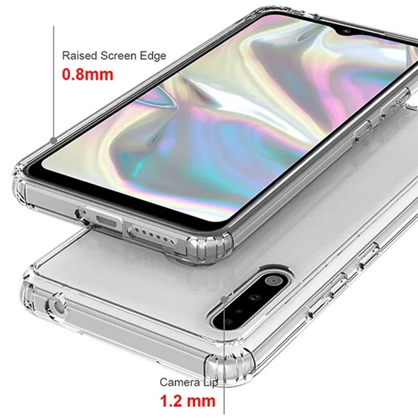 Galaxy A70e Kılıf Darbe Emici Silikon Anti-Drop Shockproof