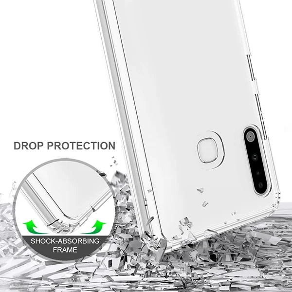 Galaxy A70e Kılıf Darbe Emici Silikon Anti-Drop Shockproof