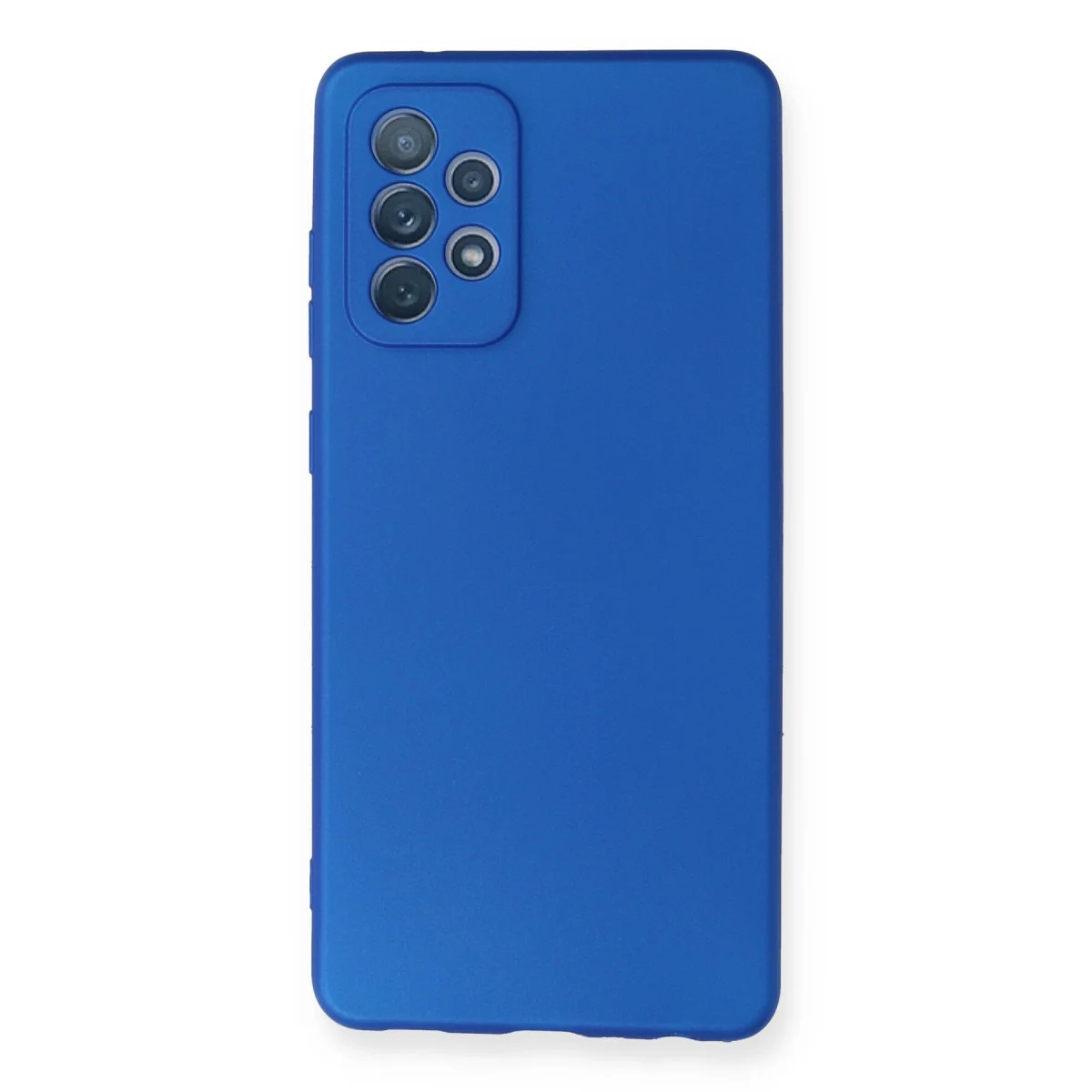 Galaxy A72 Kılıf First Silikon - Mavi | Premium Koruma ve Şıklık
