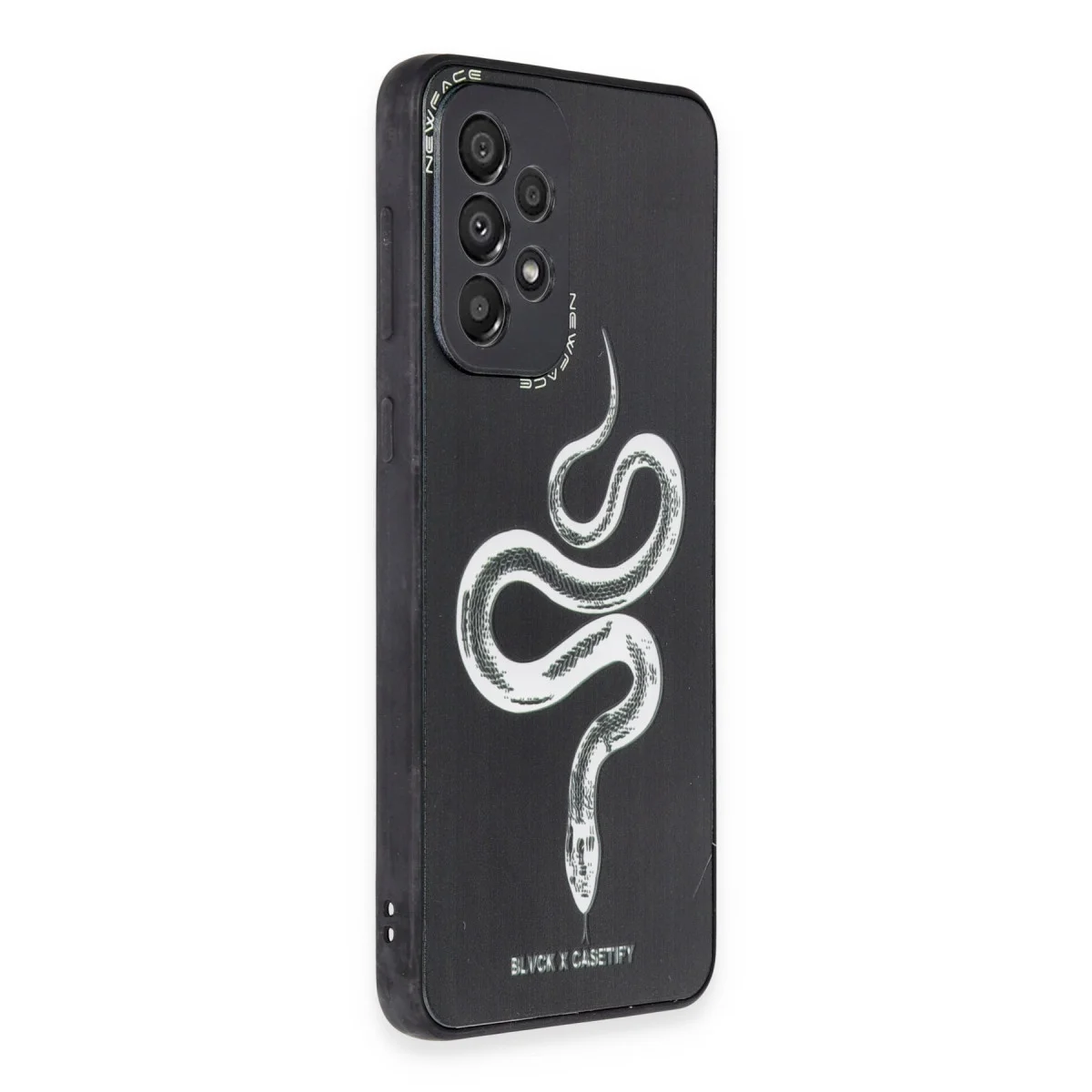 Galaxy A73 5G Kılıf Mirror Desenli Kapak - Işık Yansıtmalı UV Baskı