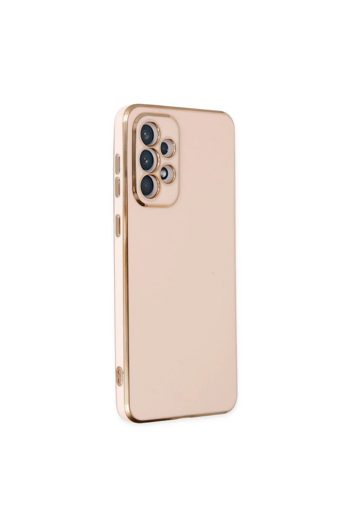 Galaxy A73 5G Kılıf Volet Silikon - Pembe