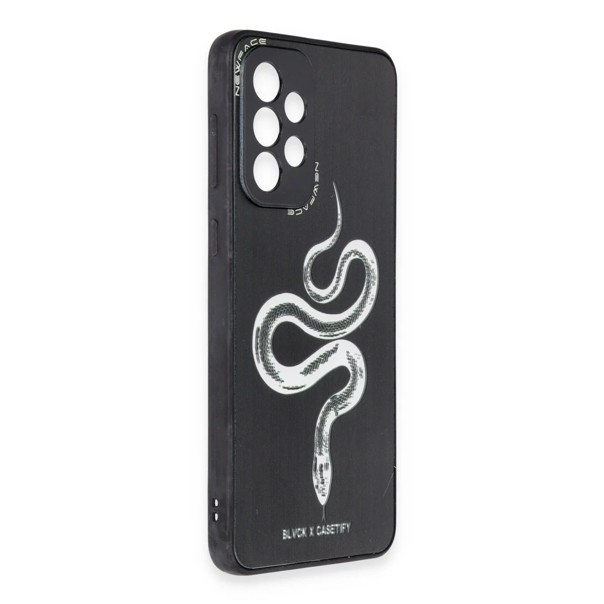 Galaxy A73 5G Kılıf Mirror Desenli Kapak - Işık Yansıtmalı UV Baskı