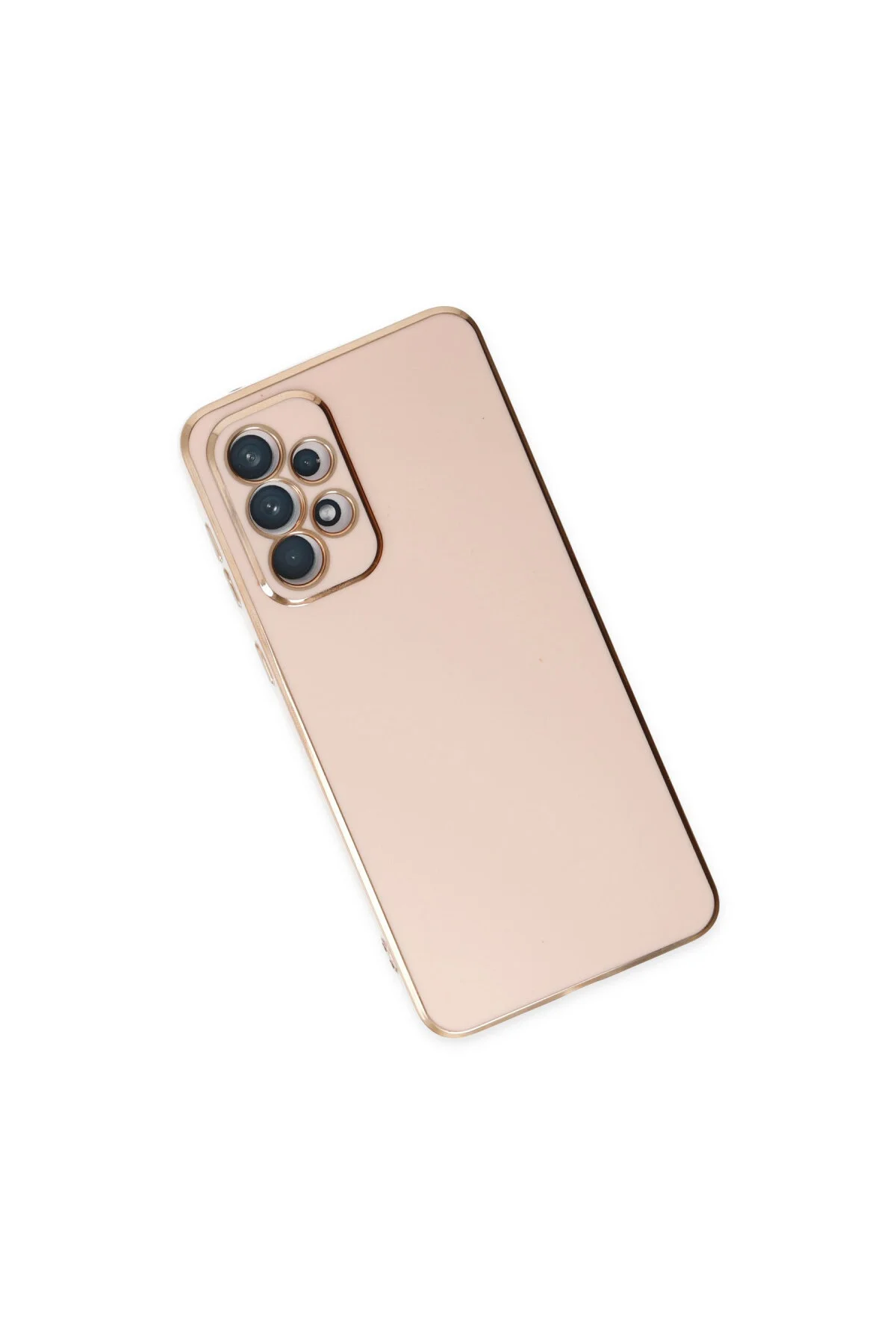 Galaxy A73 5G Kılıf Volet Silikon - Pembe