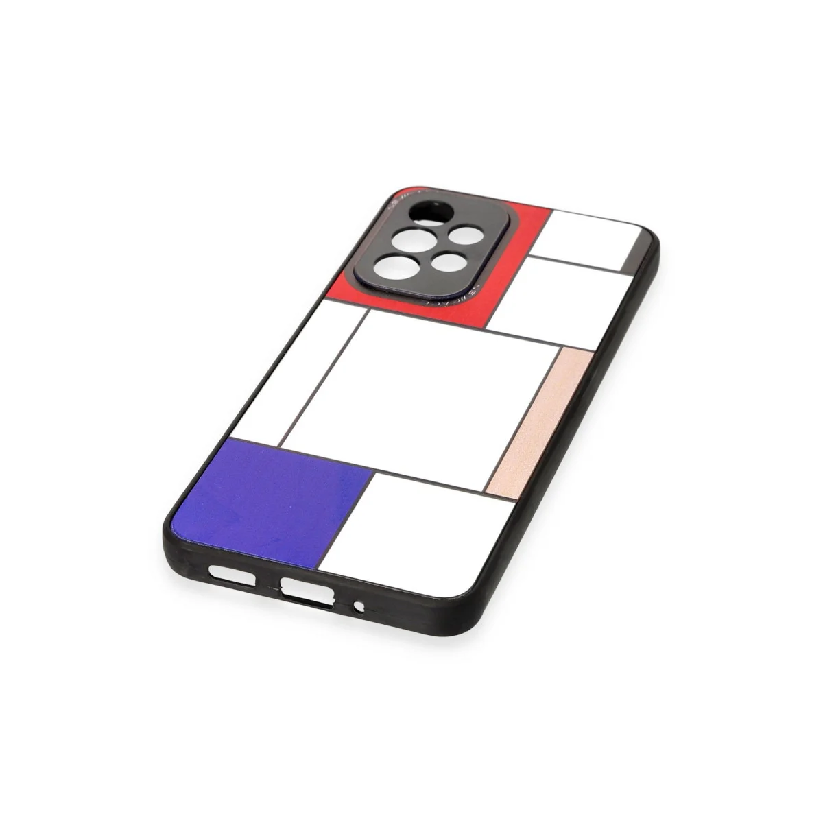 Galaxy A73 5G Kılıf - Mirror Desenli Parlak Efektli TPU Kılıf