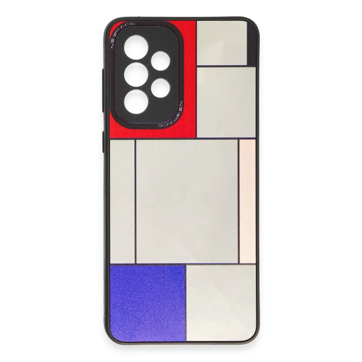 Galaxy A73 5G Kılıf - Mirror Desenli Parlak Efektli TPU Kılıf