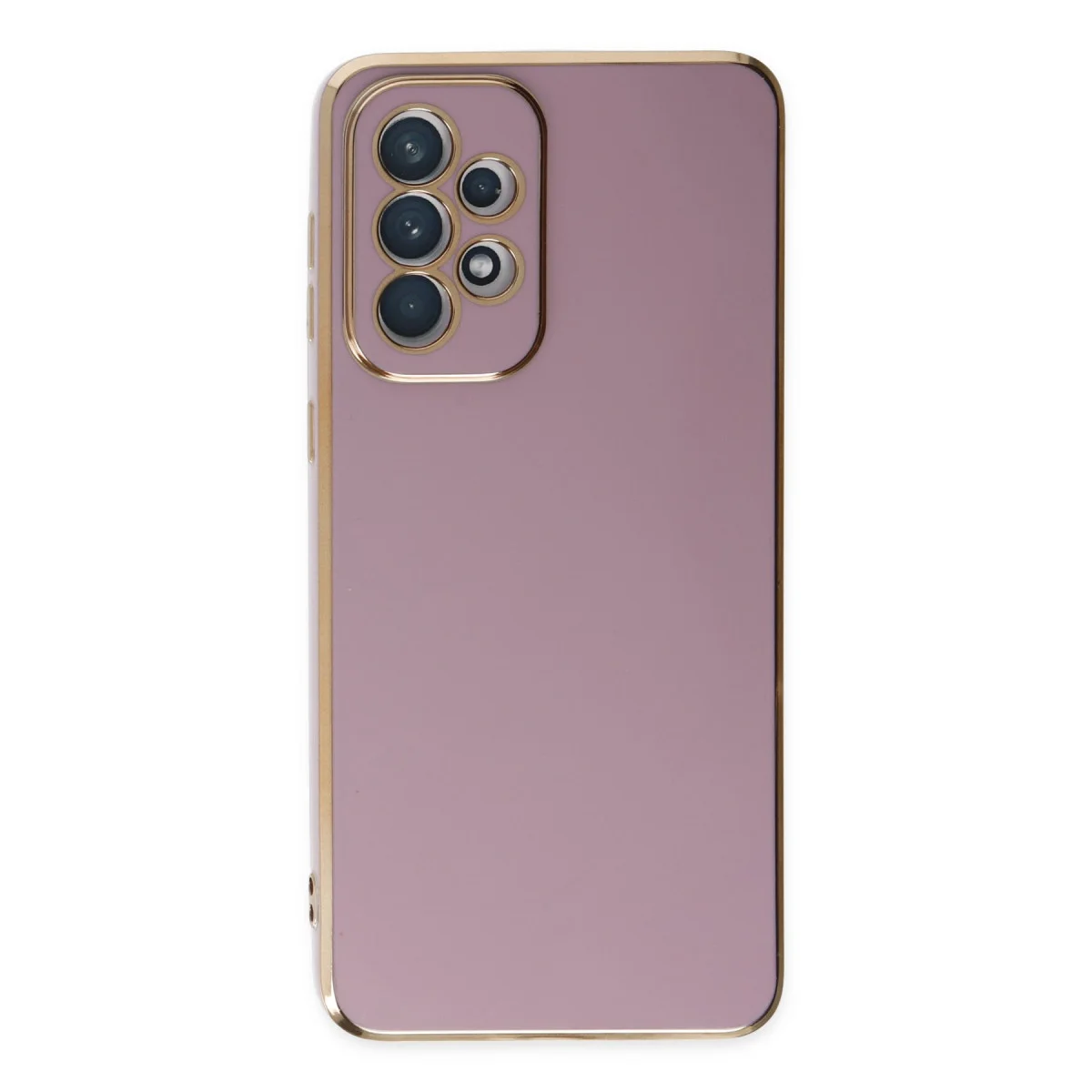 Galaxy A73 5G Volet Silikon Kılıf - Mor