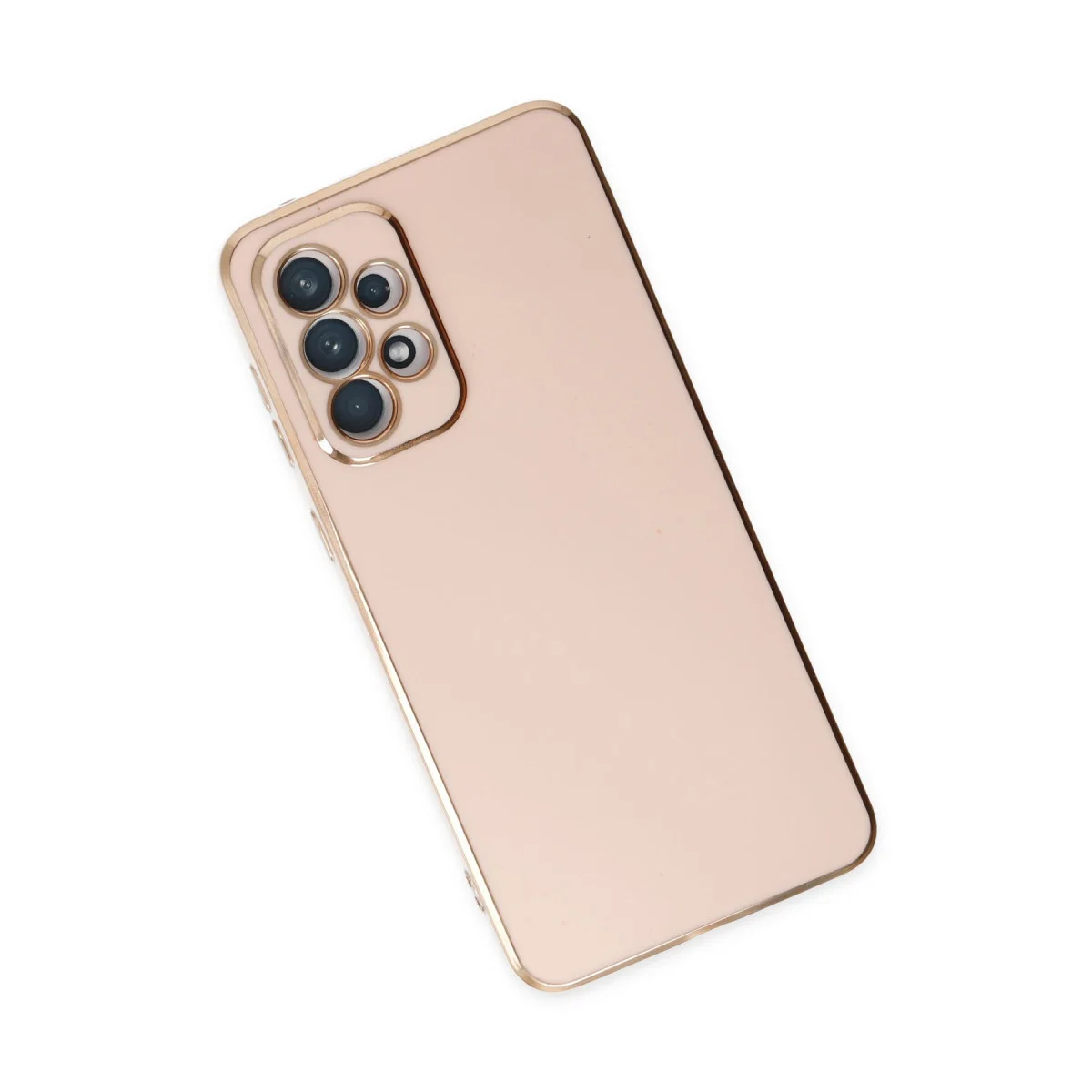 Galaxy A73 5G Volet Silikon Kılıf - Pembe