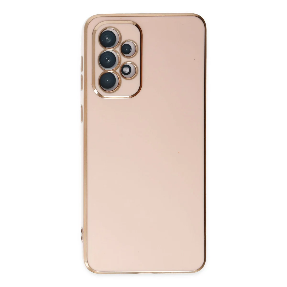 Galaxy A73 5G Volet Silikon Kılıf - Pembe
