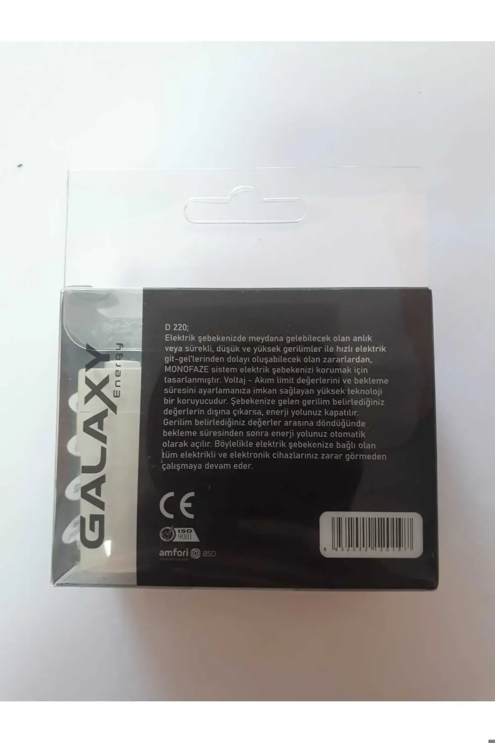 Galaxy Energy Galaxy D220 Daire Voltaj Ve Akım Koruyucu