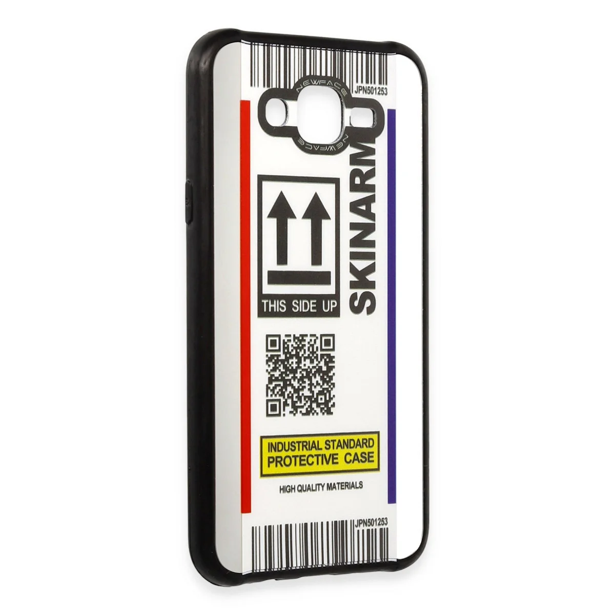 Galaxy J7 Kılıf Mirror Desenli Kapak - Parlak UV Baskılı TPU Kılıf