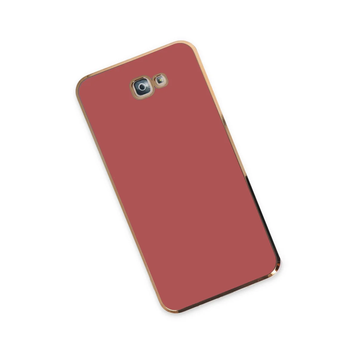 Galaxy J7 Prime Volet Silikon Kılıf - Kırmızı, Esnek ve Sağlam Koruma