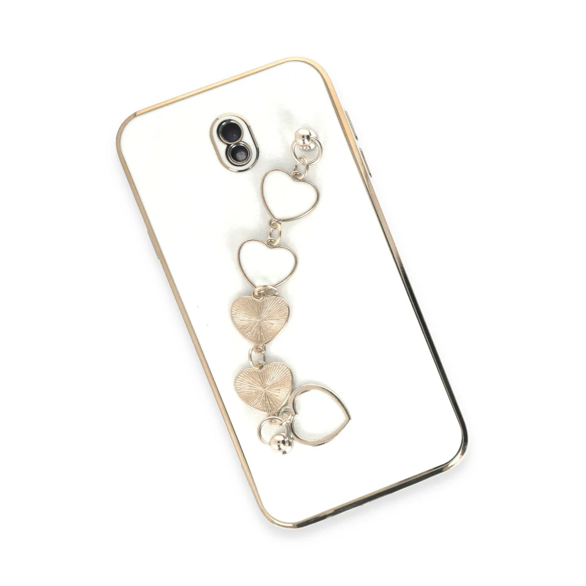 Galaxy J7 Pro J730 Esila Uyumlu Silikon Kılıf - Beyaz