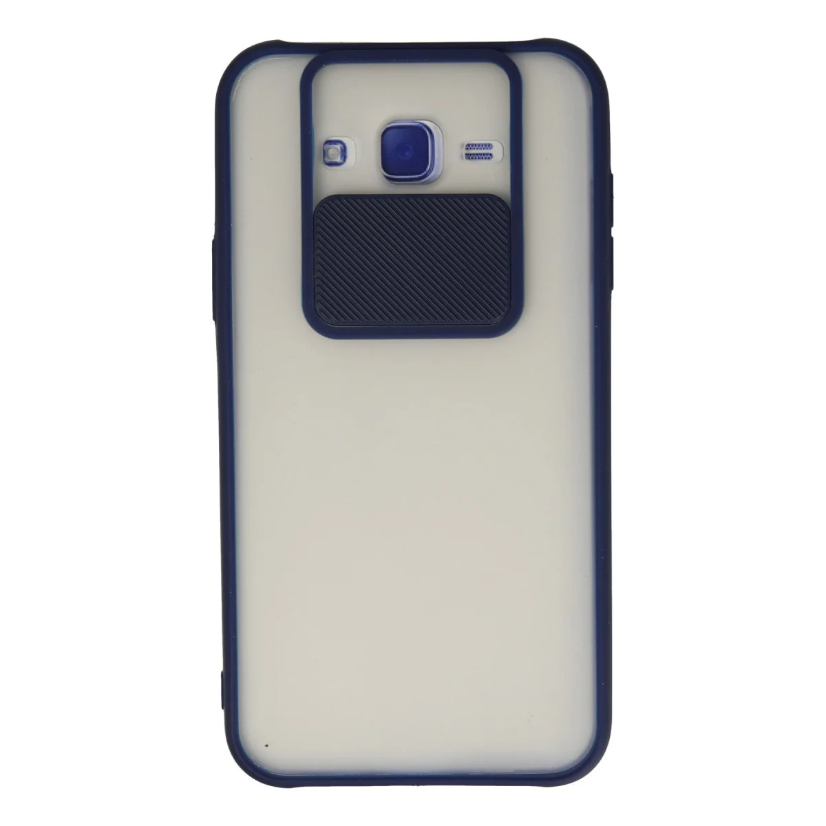 Galaxy J7 Silikon Kılıf - Palm Buzlu Kamera Sürgülü & Koruyucu