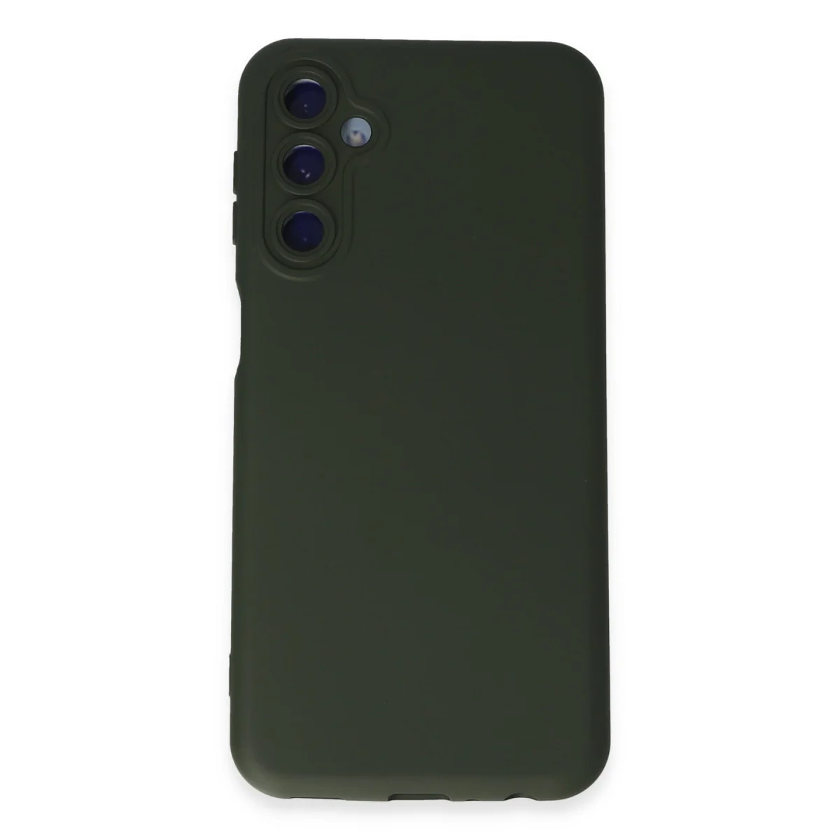 Galaxy M14 5G Kılıf - Nano İçi Kadife Silikon Koyu Yeşil (Tam Koruma ve Ultra Şık Tasarım)