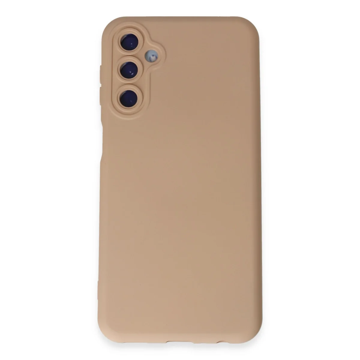 Galaxy M14 5G Kılıf Nano İçi Kadife Silikon - Pudra