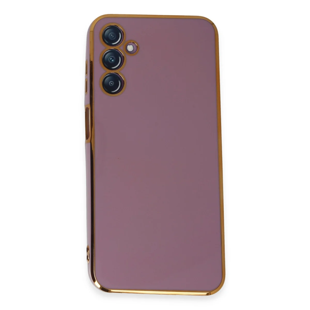 Galaxy M14 5G Kılıf Volet Silikon - Şık ve Modern Mor Tasarım