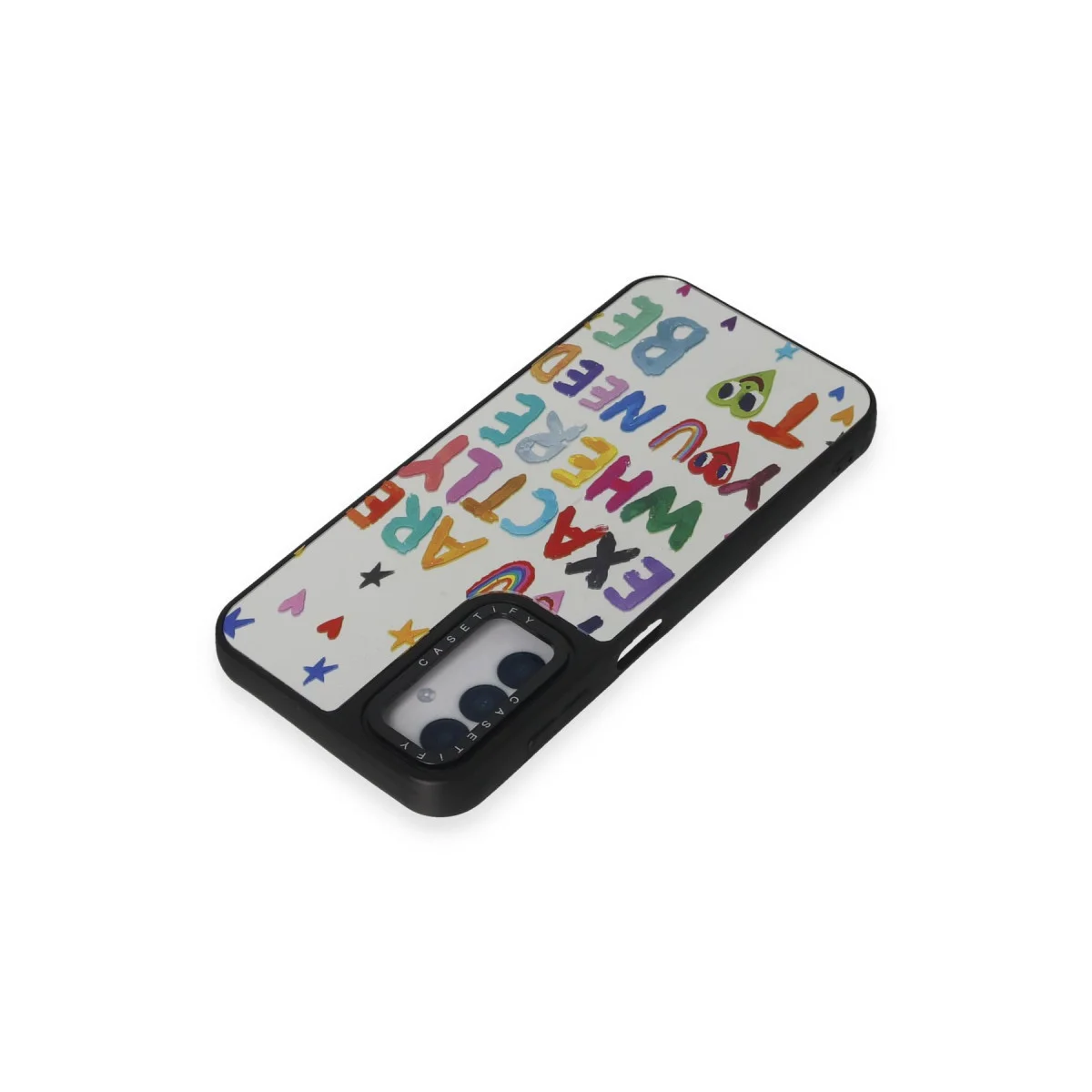 Galaxy M14 5G Kılıf Mirror Desenli Kapak - Parlak Efektli UV Baskılı TPU Kılıf