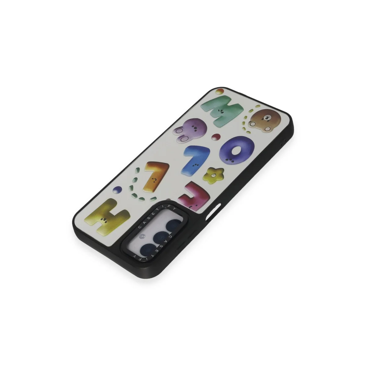 Galaxy M14 5G Kılıf Mirror Desenli Kapak - Işık Yansıtmalı UV Baskılı Parmak İzi Tutmayan Koruyucu Kılıf