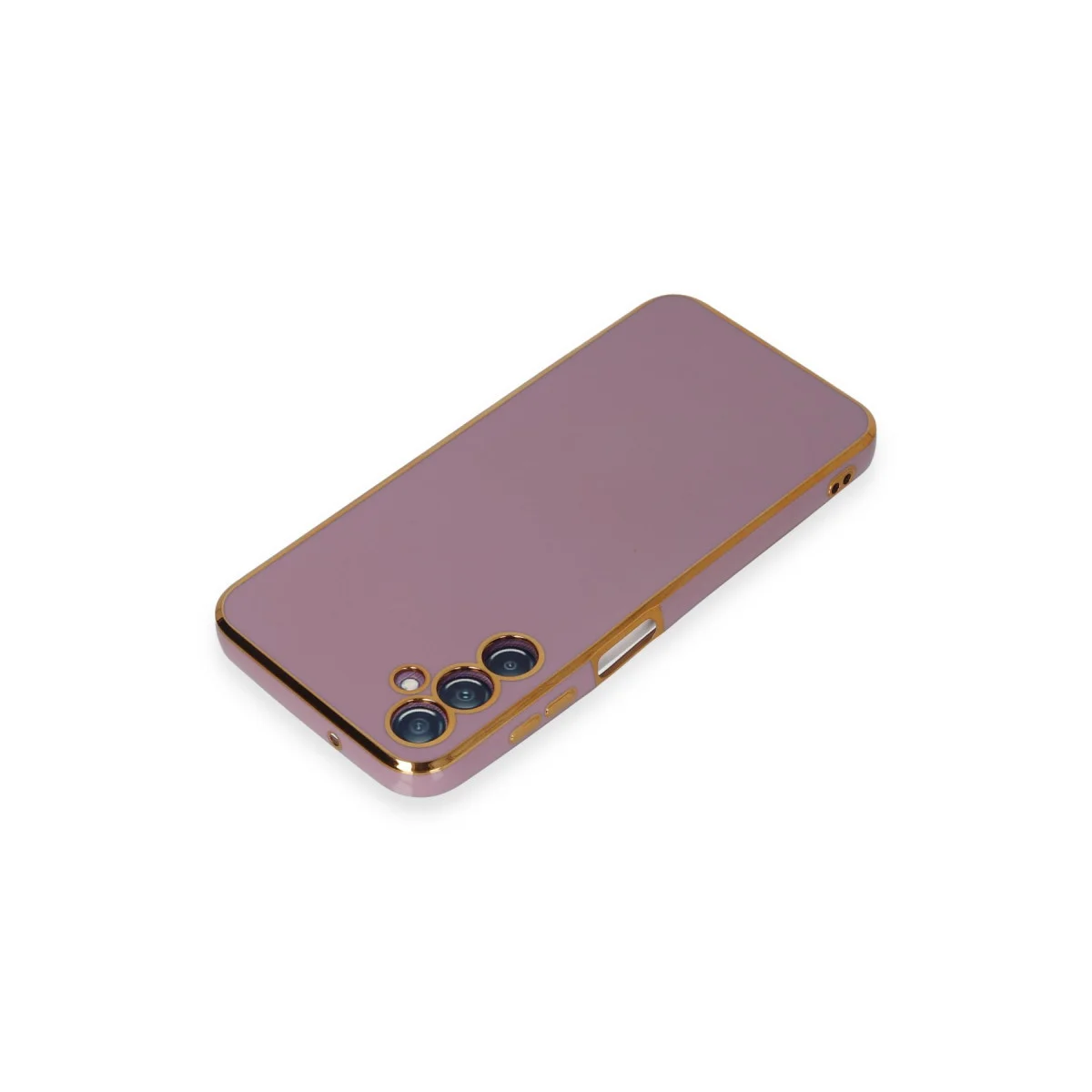 Galaxy M14 5G Kılıf Volet Silikon - Şık ve Modern Mor Tasarım