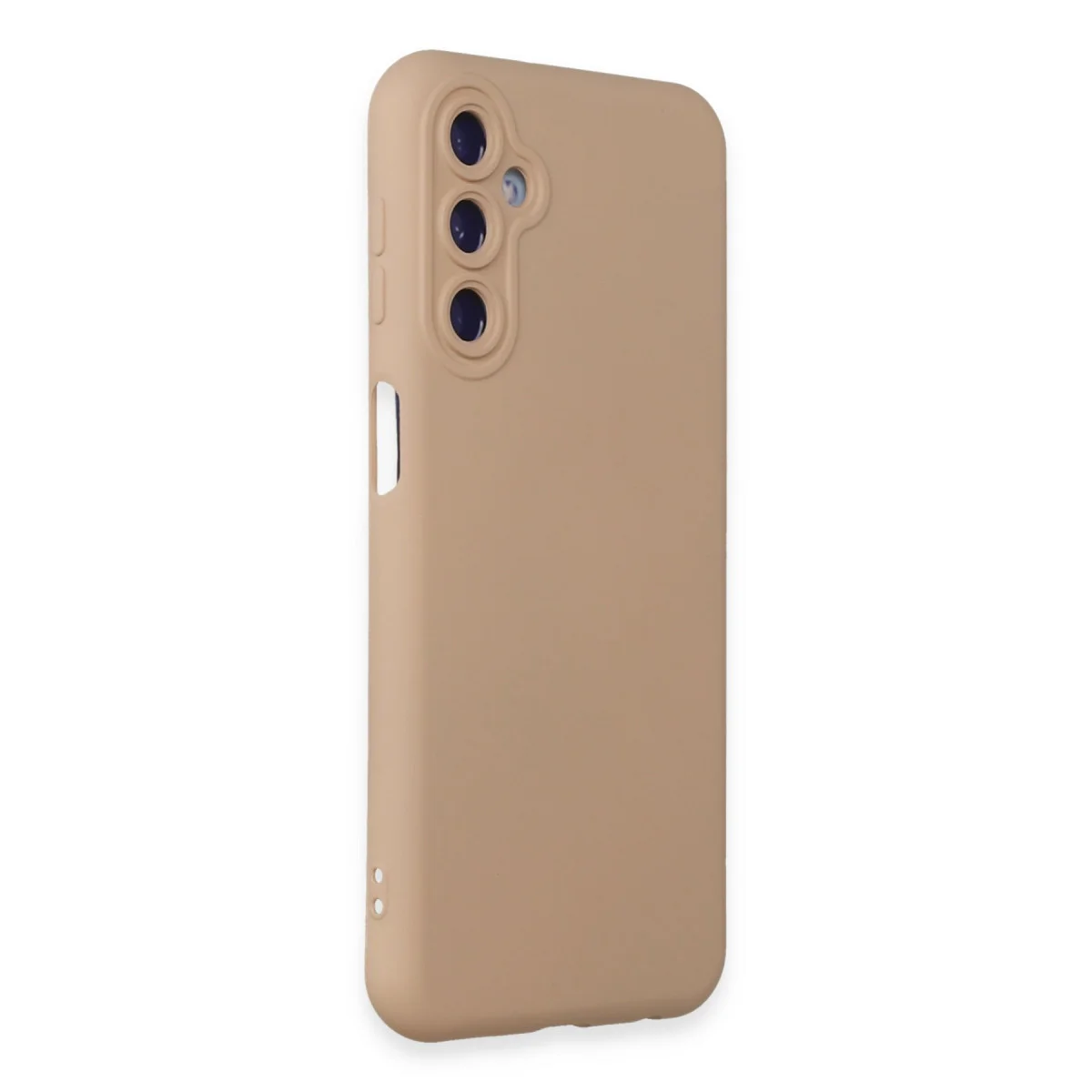 Galaxy M14 5G Kılıf Nano İçi Kadife Silikon - Pudra