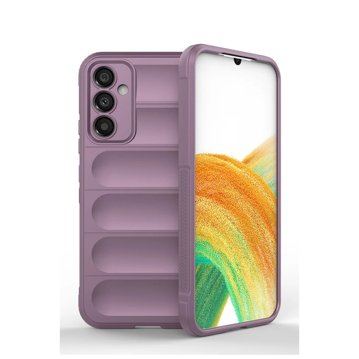Galaxy M14 5G Kılıf Optimum Silikon - Mor