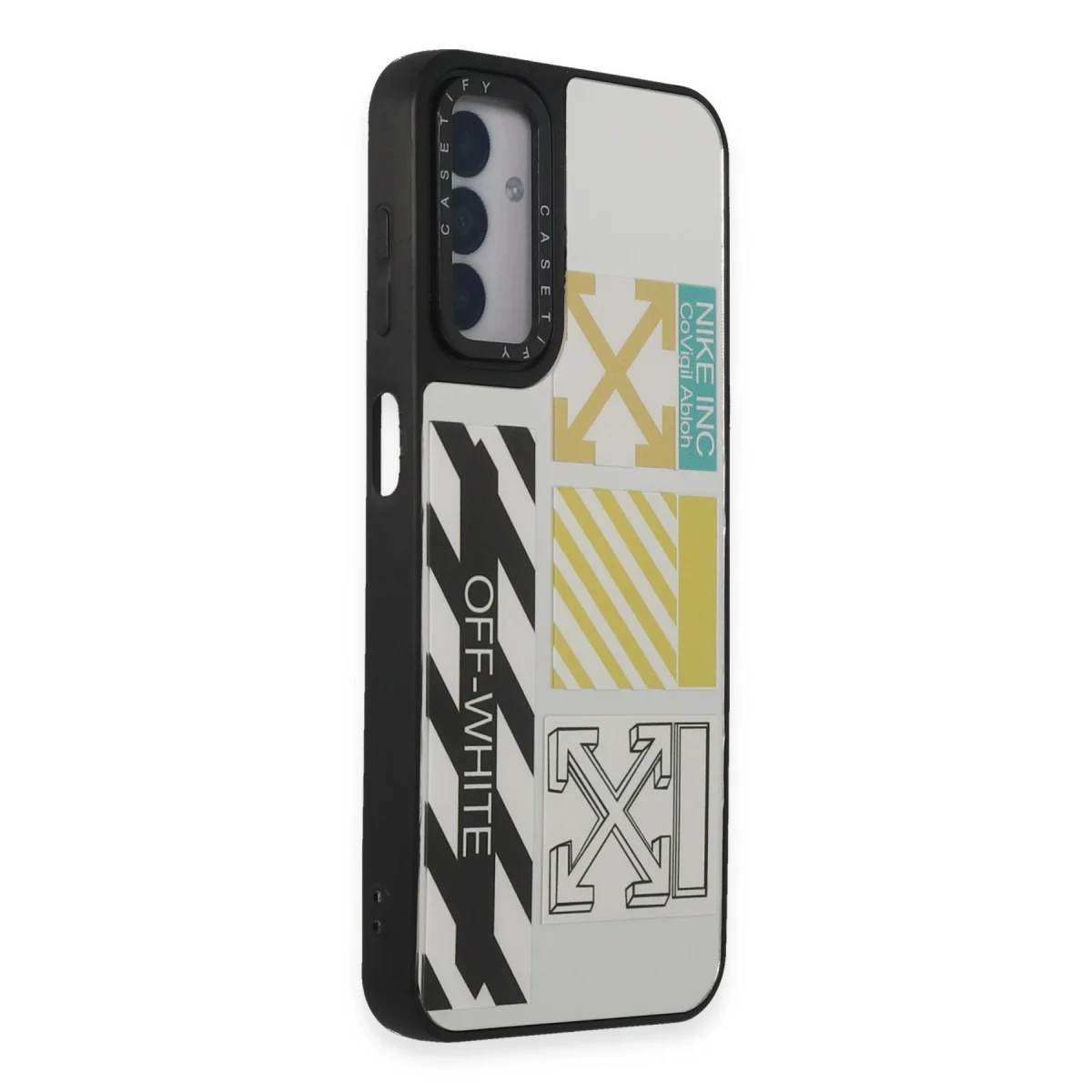 Galaxy M14 5G Kılıf Mirror Desenli Kapak - Parlak ve Efektli TPU