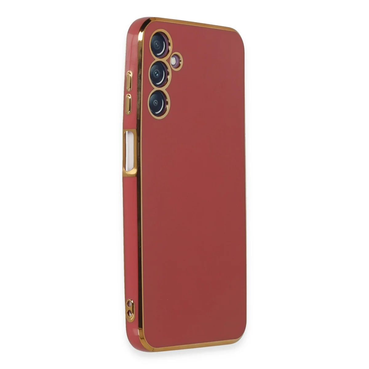 Galaxy M14 5G Kılıf Silikon - Kırmızı & Premium Koruma