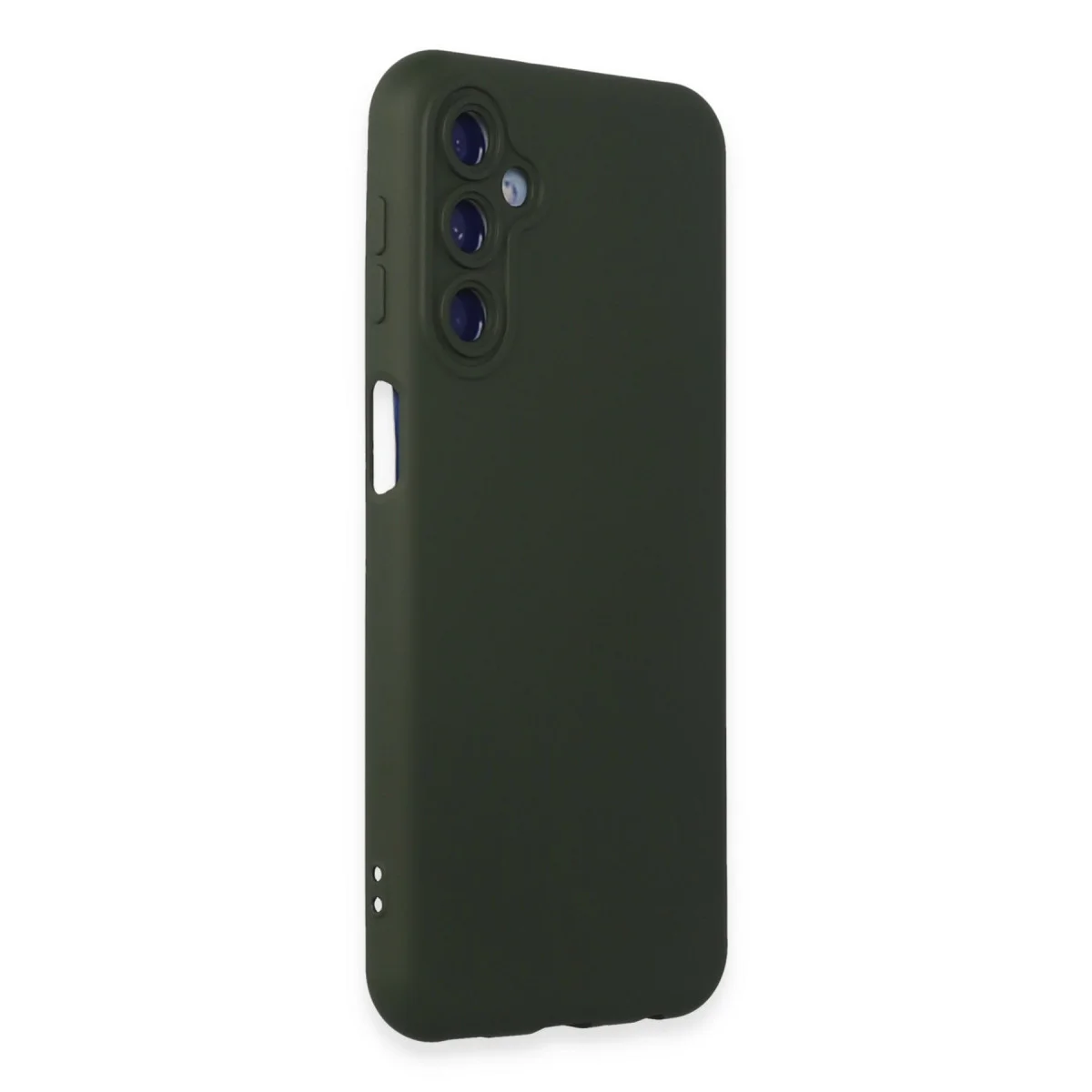 Galaxy M14 5G Kılıf - Nano İçi Kadife Silikon Koyu Yeşil (Tam Koruma ve Ultra Şık Tasarım)