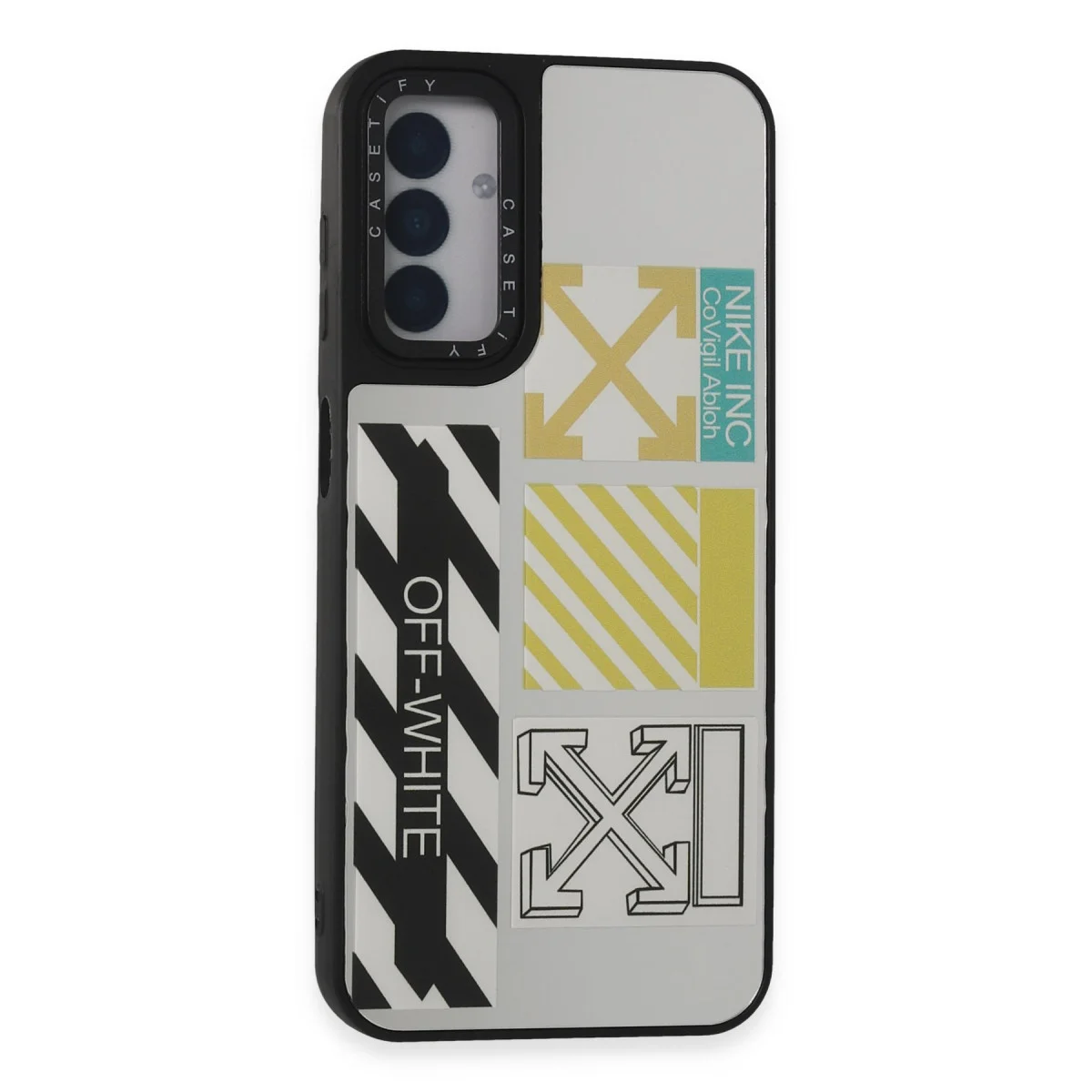 Galaxy M14 5G Kılıf Mirror Desenli Kapak - Parlak ve Efektli TPU