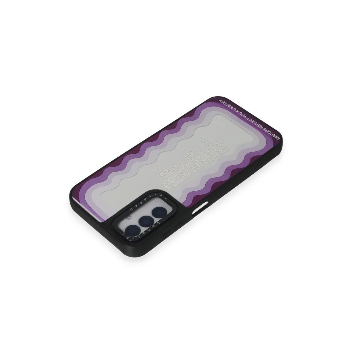 Galaxy M14 5G Mirror Desenli Kılıf - Parlak ve Şık Koruma