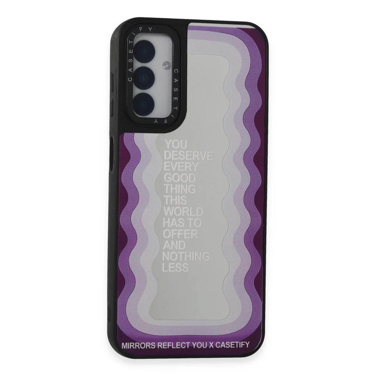 Galaxy M14 5G Mirror Desenli Kılıf - Parlak ve Şık Koruma