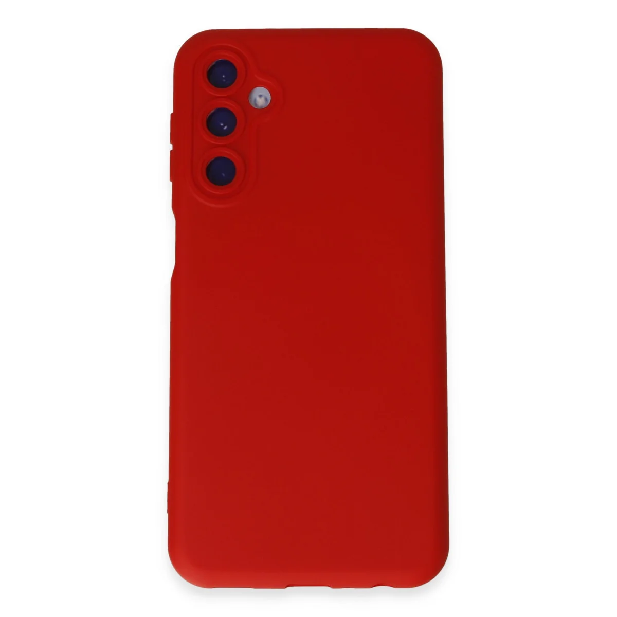 Galaxy M14 5G Nano İçi Kadife Silikon Kılıf - Kırmızı