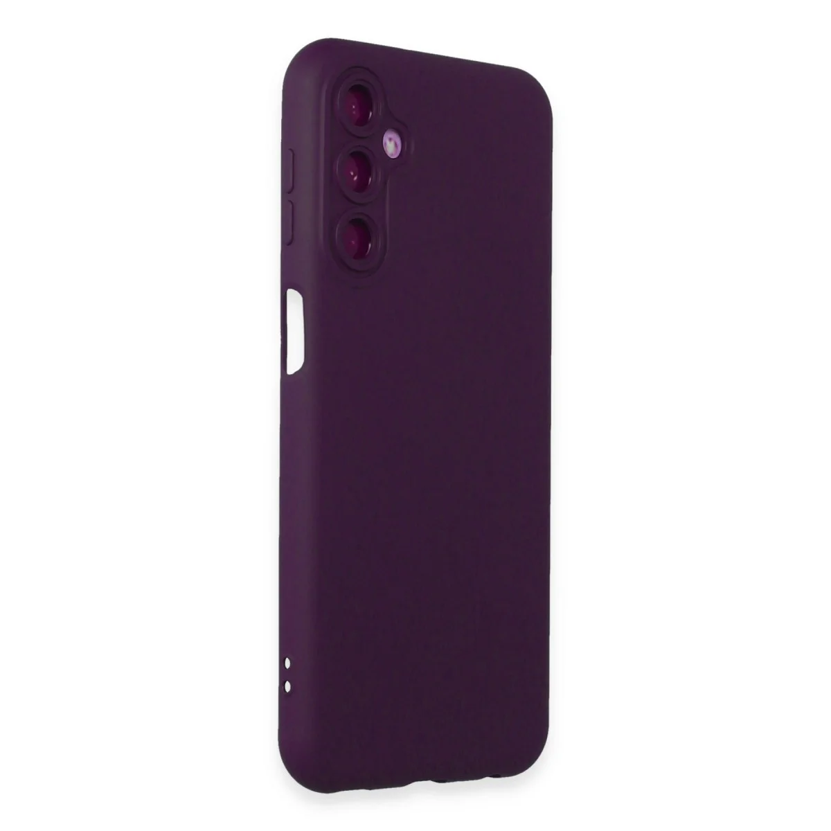 Galaxy M14 5G Nano İçi Kadife Silikon Kılıf - Mor