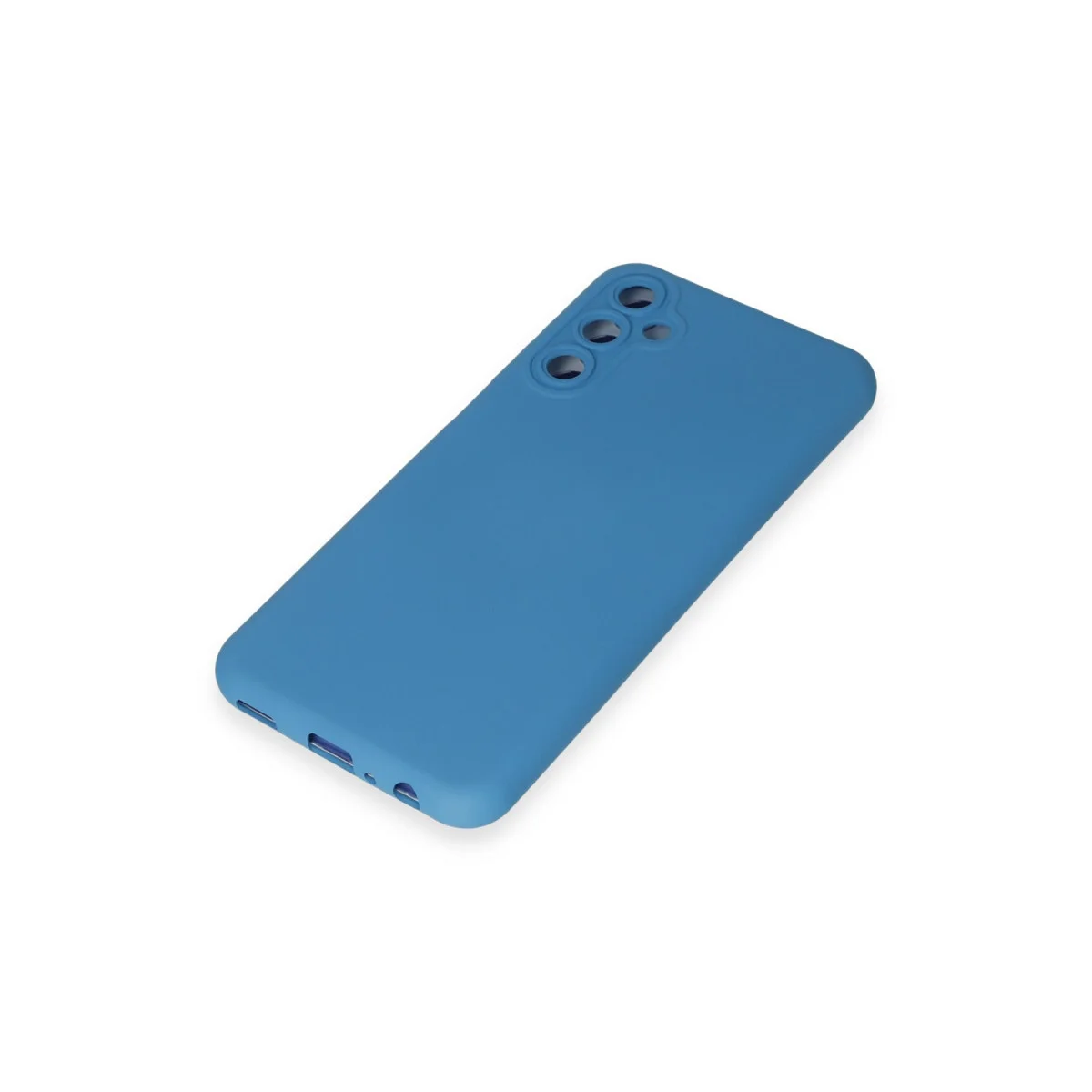 Galaxy M14 5G Nano Silikon Kılıf - Kadife İçi Mavi