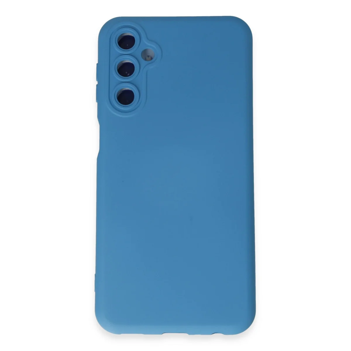 Galaxy M14 5G Nano Silikon Kılıf - Kadife İçi Mavi