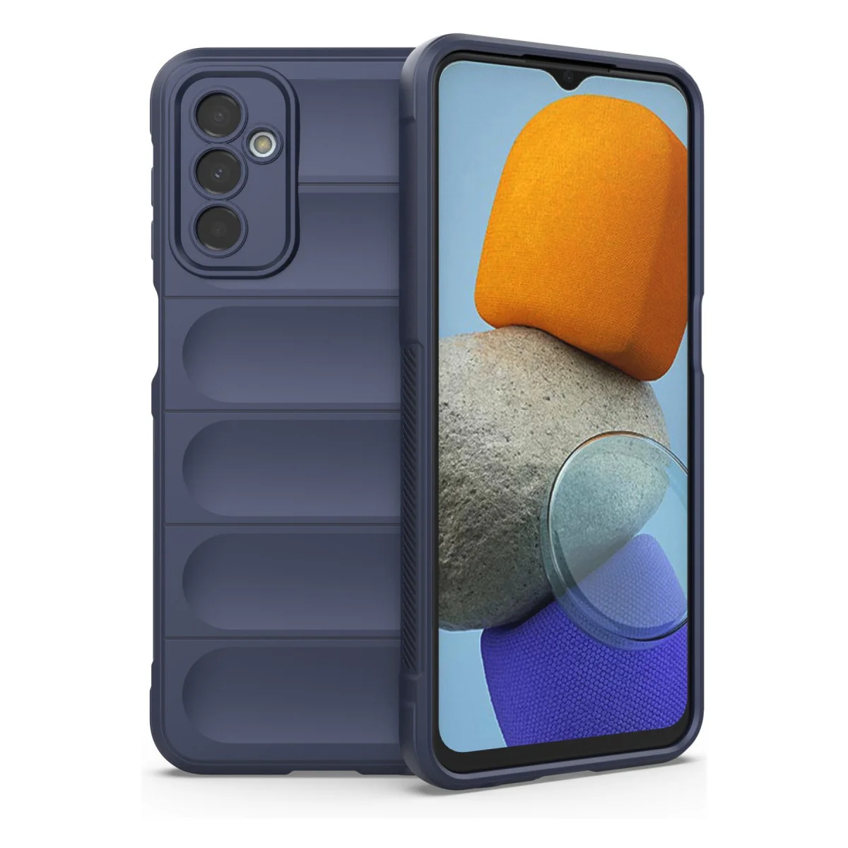 Galaxy M23 Kılıf Optimum Silikon - Lacivert