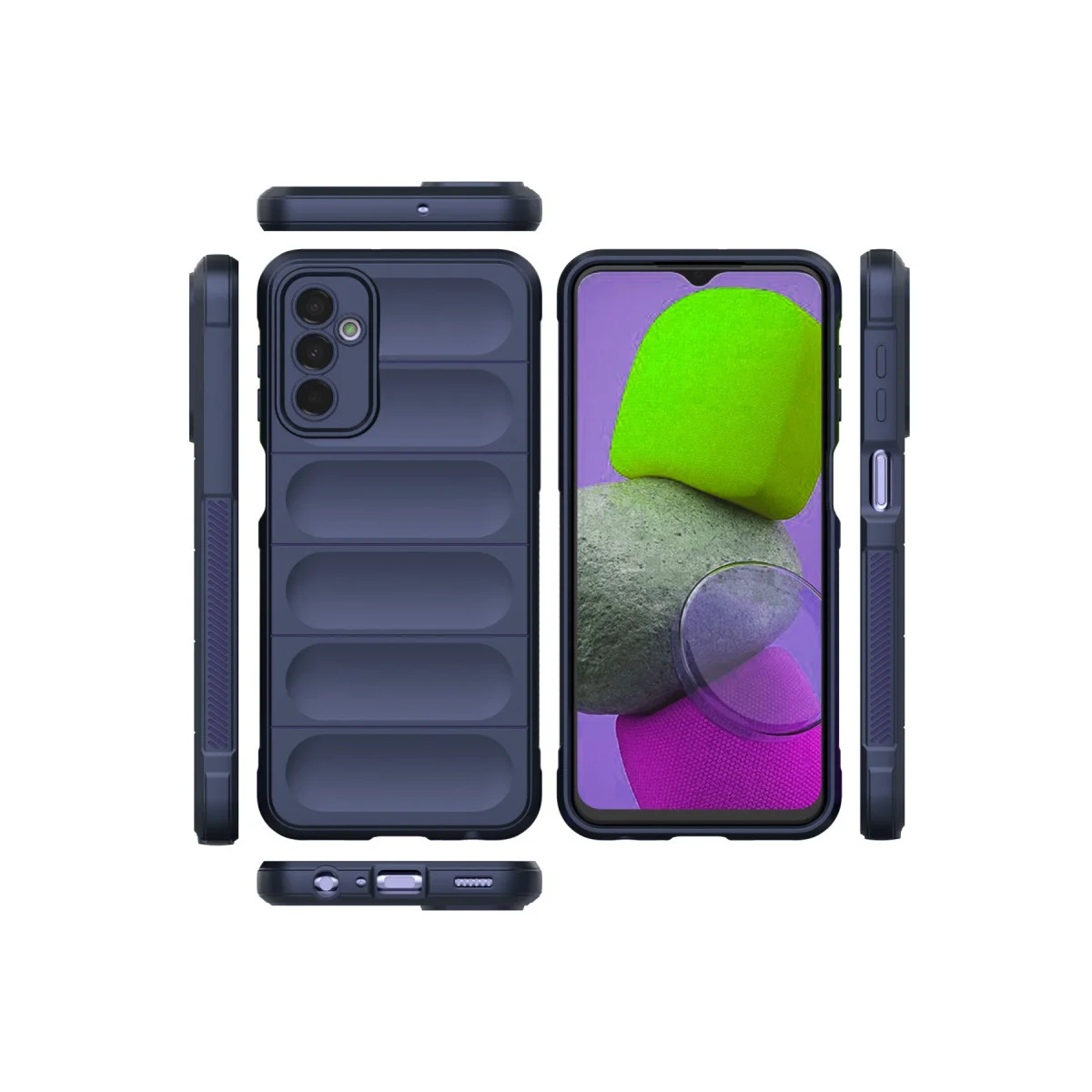 Galaxy M23 Kılıf Optimum Silikon - Lacivert