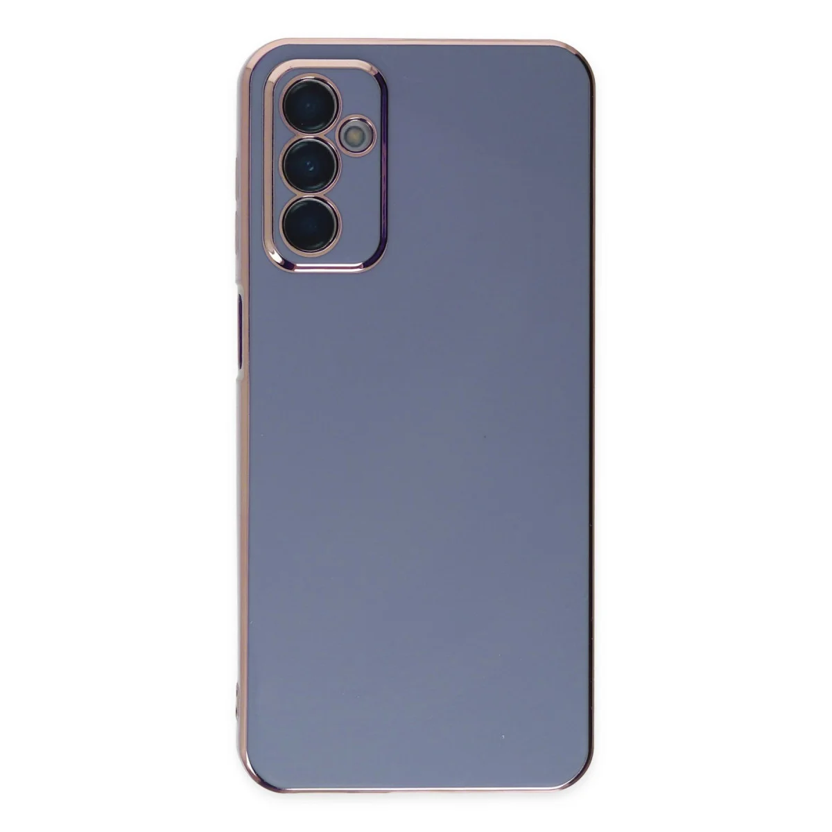 Galaxy M23 Volet Silikon Kılıf - Mavi Premium Korumalı Kılıf